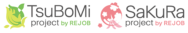 つぼみ・咲くらプロジェクトロゴ